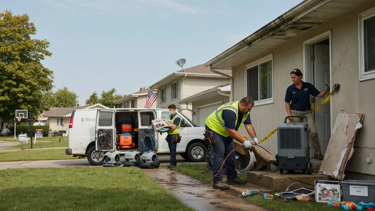 Water Damage Restoration in George, IA near me